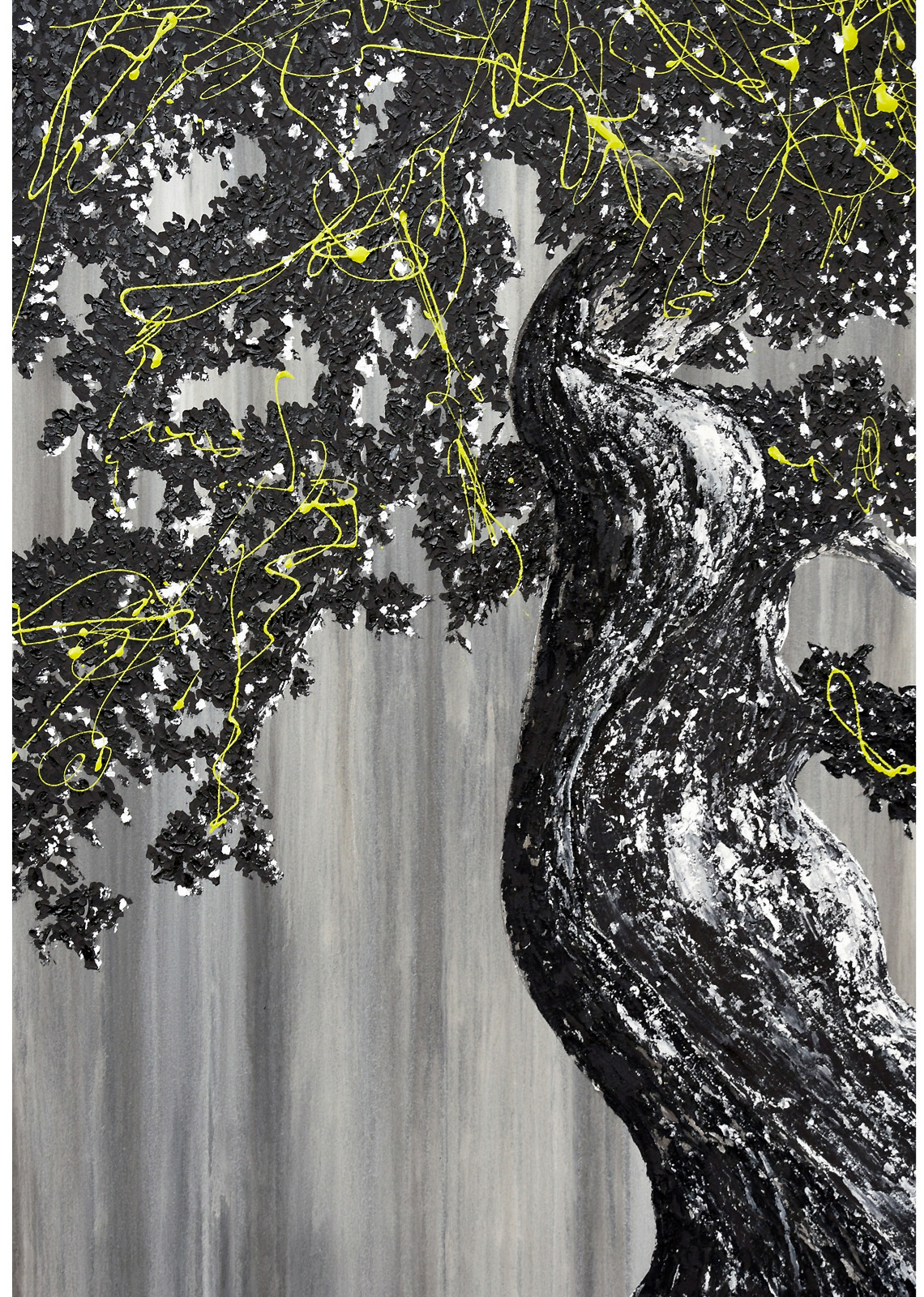 tree art street art arbre forêt végétation nature toile treeheart tableau décoration galerie artiste acrylique artiste peinture 