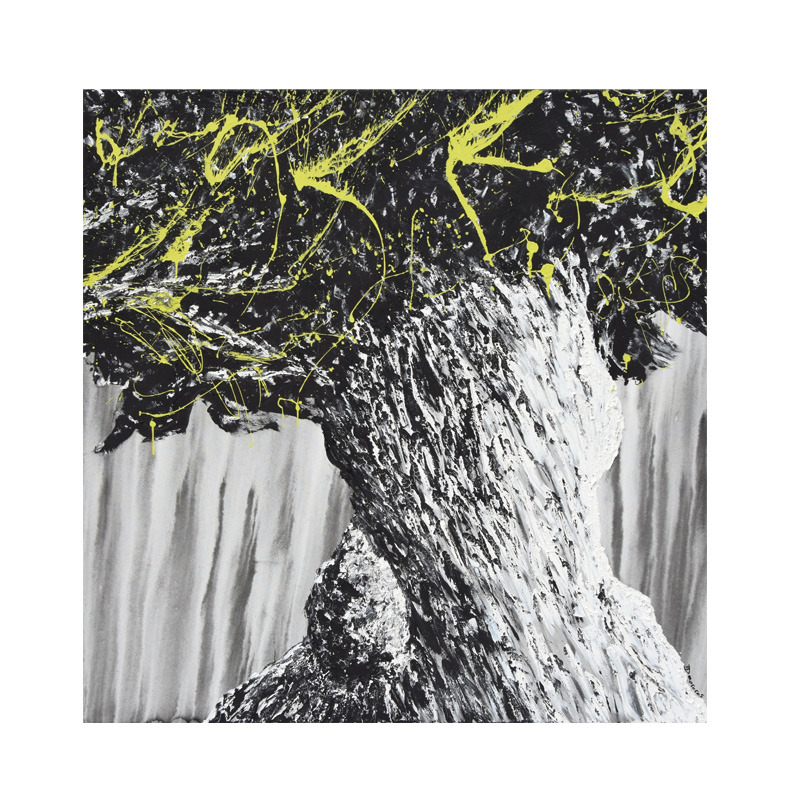 tree art street art didmoreres galerie oeuvre acrylique arbre vegetation correze 